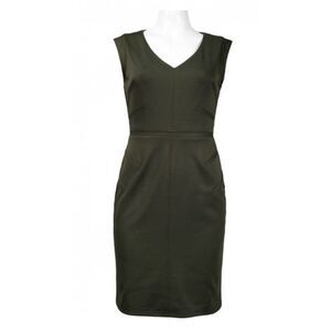 Vince camuto 2 black dress LBD ponte